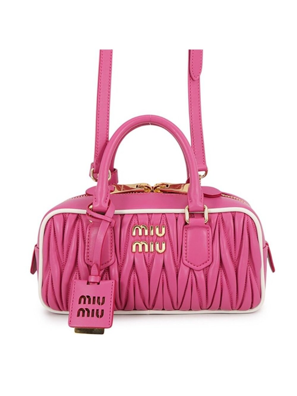 Miu Miu Handbag Arcadi Materasse Regular Leather 2-Way
